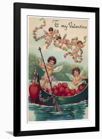 Valentine's Day Card-null-Framed Giclee Print