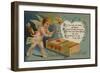 Valentine's Day Postcard with Cupid and Matches-Mark Rykoff-Framed Giclee Print