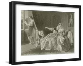 Valentine's Day-John William Wright-Framed Giclee Print