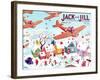 Valentine's  - Jack and Jill, February 1941-Michael Berry-Framed Giclee Print