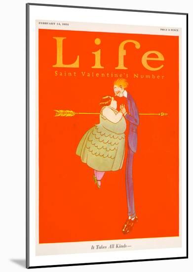 Valentines Day Life Cover-null-Mounted Giclee Print