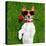 Valentines Dog-Javier Brosch-Stretched Canvas