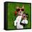 Valentines Dog-Javier Brosch-Framed Stretched Canvas