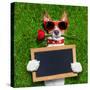 Valentines Dog-Javier Brosch-Stretched Canvas