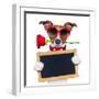 Valentines Dog-Javier Brosch-Framed Photographic Print