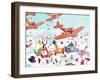 Valentines Flyers - Jack & Jill-Michael Berry-Framed Giclee Print