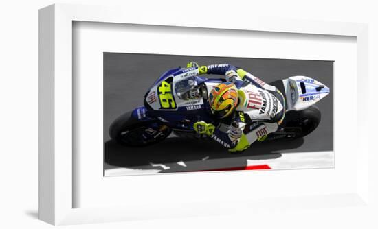 Valentino Rossi-Ron Fisher-Framed Art Print