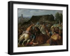 Valentinus Taken Prisoner-Otto van Veen-Framed Art Print