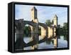 Valentre Bridge, Cahors, Lot, France-Peter Thompson-Framed Stretched Canvas