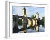 Valentre Bridge, Cahors, Lot, France-Peter Thompson-Framed Photographic Print