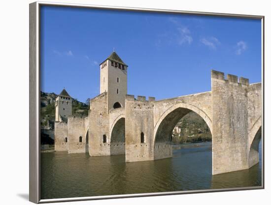 Valentre Bridge, Cahors, Quercy Region, Lot, France-Adam Tall-Framed Photographic Print