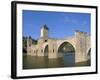 Valentre Bridge, Cahors, Quercy Region, Lot, France-Adam Tall-Framed Photographic Print