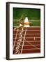 Valeri Borsov of the Soviet Union Winning the 100 Meter Finals During the Summer Olympics-John Dominis-Framed Photographic Print