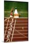 Valeri Borsov of the Soviet Union Winning the 100 Meter Finals During the Summer Olympics-John Dominis-Mounted Photographic Print