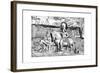 Valerian at the Feet of Sapor, Royal Tombs at Naksh-I-Rustem, Persepolis, Iran, 1895-null-Framed Giclee Print