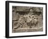 Valerian Before Shahpur, 241 to 272 AD, Naqsh-E Rustam, Iran, Middle East-Robert Harding-Framed Photographic Print