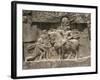 Valerian Before Shahpur, 241 to 272 AD, Naqsh-E Rustam, Iran, Middle East-Robert Harding-Framed Photographic Print