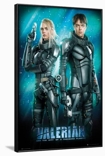 Valerian - Duo-null-Framed Poster