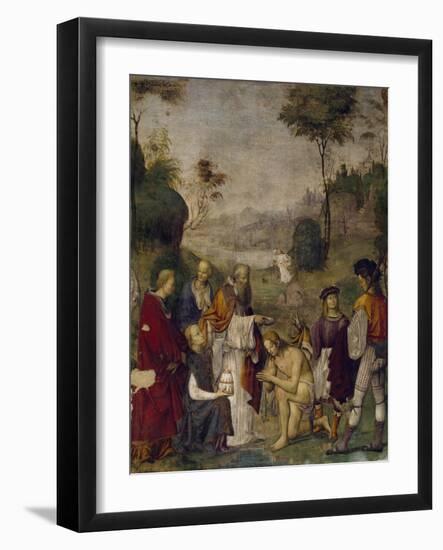 Valerian's Baptism, 1506-Amico Aspertini-Framed Giclee Print