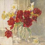 Yellow Tulips and Apples-Valeriy Chuikov-Giclee Print