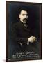 Valery Bryusov, Russian Author and Poet, 1910S-null-Framed Giclee Print