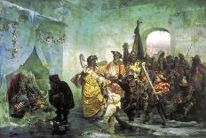 Jesters at the Court of Empress Anna Ioannovna, 1872-Valery Ivanovich Jacobi-Laminated Giclee Print