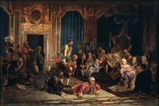 Jesters at the Court of Empress Anna Ioannovna, 1872-Valery Ivanovich Jacobi-Stretched Canvas