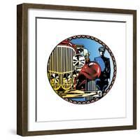 Valet-David Chestnutt-Framed Giclee Print