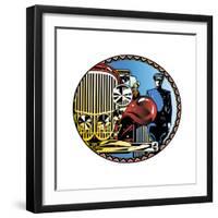 Valet-David Chestnutt-Framed Giclee Print