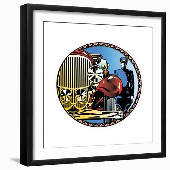 Valet-David Chestnutt-Framed Giclee Print