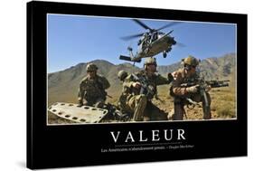 Valeurs: Citation Et Affiche D'Inspiration Et Motivation-null-Stretched Canvas