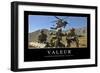 Valeurs: Citation Et Affiche D'Inspiration Et Motivation-null-Framed Photographic Print