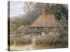 Valewood Farm under Blackwood, Surrey-Helen Allingham-Stretched Canvas