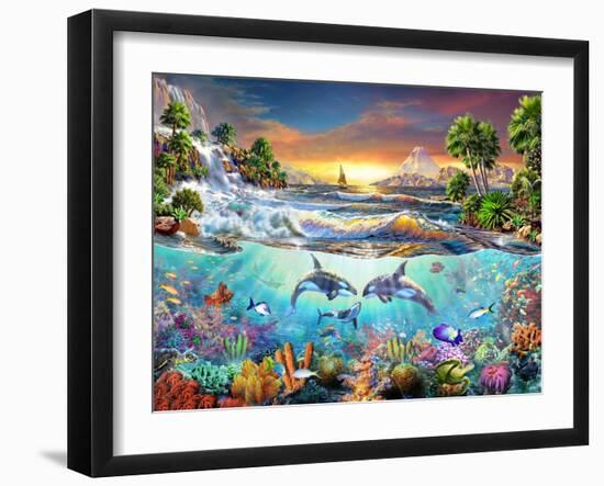 Valhalla Dawn-Adrian Chesterman-Framed Art Print