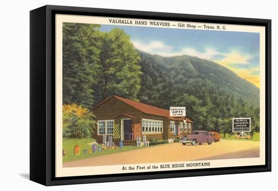 Valhalla Hand Weavers, Tryon-null-Framed Stretched Canvas