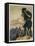 Valiant Tailor and Giant-Arthur Rackham-Framed Stretched Canvas