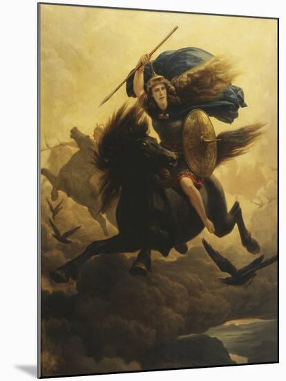 Valkyrie, 1865-Peter Nicolai Arbo-Mounted Giclee Print