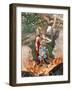 Valkyrie, Act III Scene II-Konrad Dielitz-Framed Giclee Print