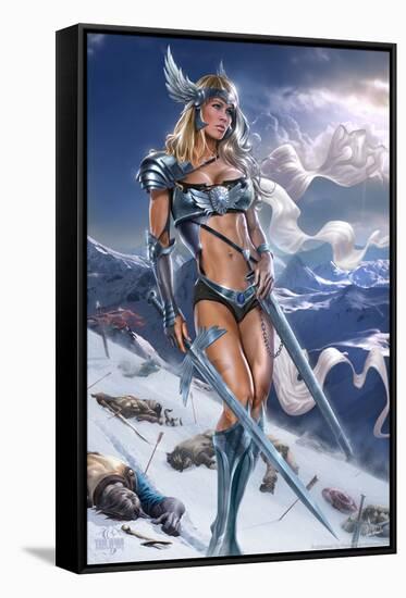 Valkyrie by Tom Wood Poster-Tom Wood-Framed Stretched Canvas