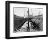 Valkyrie III in Dry Dock-null-Framed Photographic Print