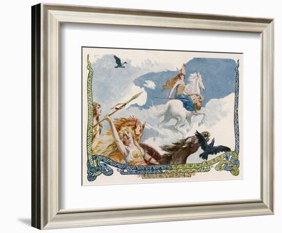 Valkyries-null-Framed Art Print