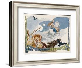 Valkyries-null-Framed Art Print