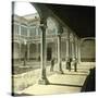 Valladolid (Spain), Courtyard of the Royal Palace-Leon, Levy et Fils-Stretched Canvas