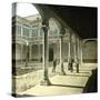 Valladolid (Spain), Courtyard of the Royal Palace-Leon, Levy et Fils-Stretched Canvas