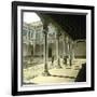 Valladolid (Spain), Courtyard of the Royal Palace-Leon, Levy et Fils-Framed Photographic Print
