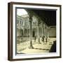 Valladolid (Spain), Courtyard of the Royal Palace-Leon, Levy et Fils-Framed Photographic Print