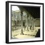 Valladolid (Spain), Courtyard of the Royal Palace-Leon, Levy et Fils-Framed Photographic Print