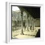 Valladolid (Spain), Courtyard of the Royal Palace-Leon, Levy et Fils-Framed Photographic Print