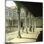 Valladolid (Spain), Courtyard of the Royal Palace-Leon, Levy et Fils-Mounted Photographic Print