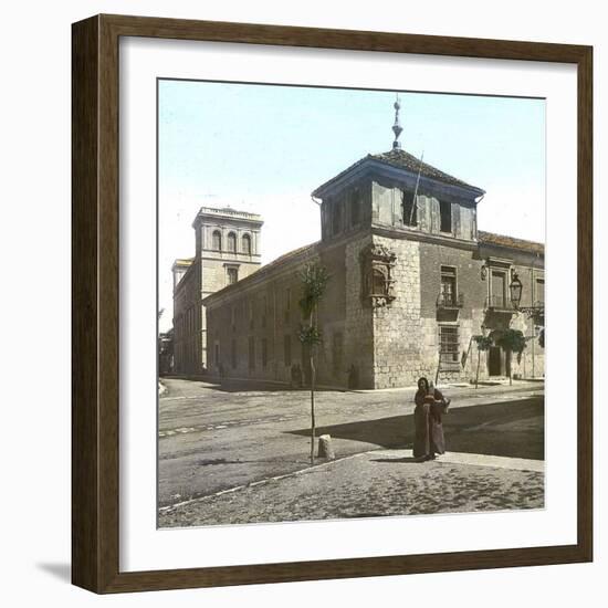 Valladolid (Spain), Palace Where Philip II Was Born-Leon, Levy et Fils-Framed Photographic Print